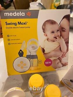 Medela Swing Maxi Double Electric Breast Pump White/Yellow (101041621)