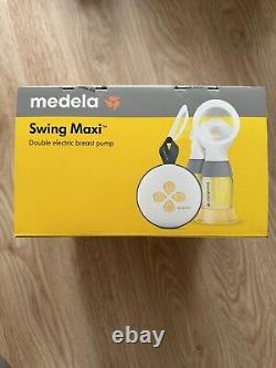 Medela Swing Maxi Double Electric Breast Pump White/Yellow New Sealed