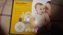 Medela Swing Maxi Double Electric Breast Pump White/Yellow, new and sealed