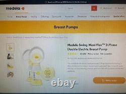 Medela Swing Maxi Flex Double Electric Beast Pump (21mm and 24mm breast shields)