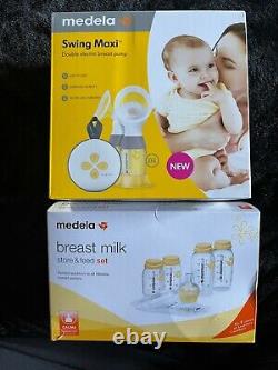 Medela Swing MaxiT Double Electric Breast Pump New 2021 model + EXTRAS