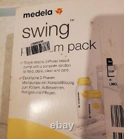 Medela Swing Premium Pack LOOKING NEW BOX DAMAGE