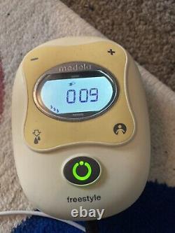 Medela freestyle double electric breast pump plus spare parts / accessories