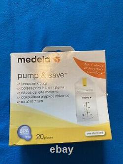 Medela freestyle double electric breast pump plus spare parts / accessories