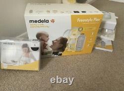 Medela freestyle flex double electric pump with hands free Top