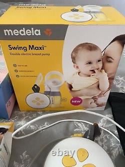 Medela swing maxi double electric breast pump With Lots Of Extras