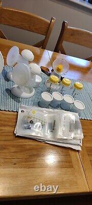 Minbie hospital grade double breast pump And Extras