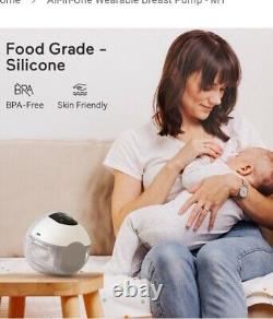 Momcozy Electric Wearable Breast Pump M1, Portable, All in 1 with 3 Modes