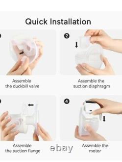 Momcozy Electric Wearable Breast Pump M1, Portable, All in 1 with 3 Modes