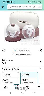 Momcozy M5 Hands Free Breast Pump, Wearable Breast Pump of Baby Mouth