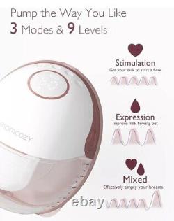 Momcozy M5 Portable Breast Pump Mobile Style, Wearable Breastfeeding Pump