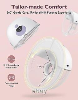Momcozy M5 Wearable Breast Pump, Hands-Free Breastfeeding Pump