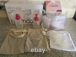 Momcozy S12 Pro Double Haakaa X2, Shells X2, Milk Storage Bags Approx 60