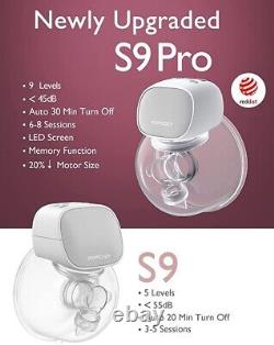 Momcozy S9 Pro Wearable Breast Pump, Hands-Free Breast Pump