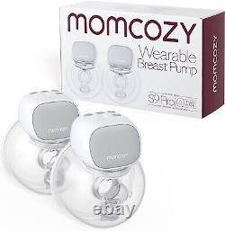 Momcozy S9 Pro Wearable Breast Pump Hands-Free LED Display 2 Pack Grey BoxT
