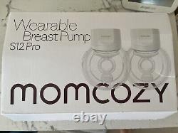 Momcozy Wearable Breast Pump S12 Pro, Double Hands Free Pump with Comfortable 24M