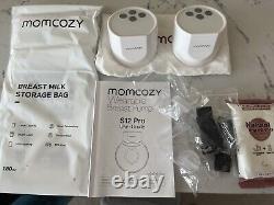 Momcozy Wearable Breast Pump S12 Pro, Double Hands Free Pump with Comfortable 24M