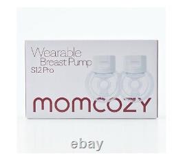 Momcozy Wearable Breast Pump S12 Pro, Double Hands Free Pump with Comfortable 24M