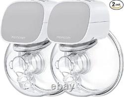 Momcozy Wearable Breast Pump S9, Double Hands-Free Pump with Comfortable 24m