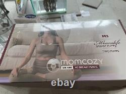 Momcozy Wearable Hands-Free Electric Breast Pump Gray