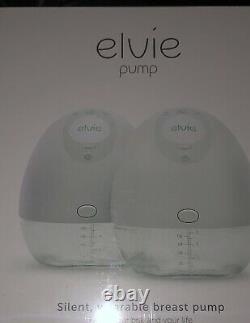 NIB! Elvie Double Breast Pump withMedela Nursing Pads & Breast Milk Storage Bags