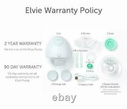 New Elvie Wearable Single Electric Breast Pump Smart-Small-Silent-Hands Free
