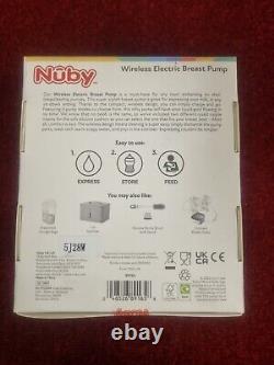 Nubby Wireless Electric Breast Pump perfect for expressing anywhere new