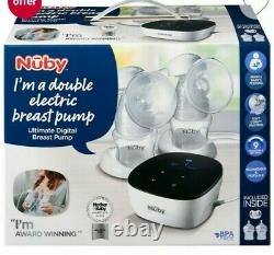 Nuby Double Digital Electric Breast Pump Only Used a few times RRP £155