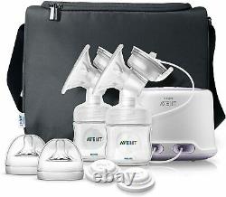 Philips Avent Ultra Comfort Double Electric Breast Pump SCF334/31 Brand New