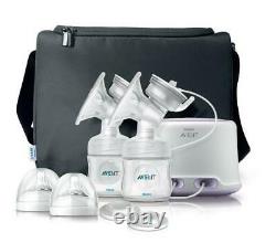 Phillips AVENT Double Electric Comfort Breast Pump Breast Feeding Kit Portable