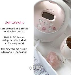 Spectra S2 Plus Hospital Grade Double Electric Breast Pump Pink Color BPA Free