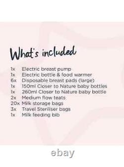 Tommee Tippee? Breastfeeding Kit, Made for Me? Electric Breast Pump -Missing part