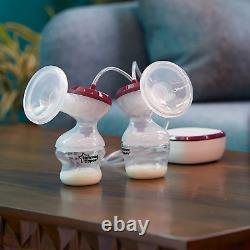 Tommee Tippee Double Electric Breast Pump Quiet & Lightweight Massage mode