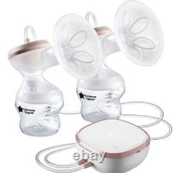 Tommee Tippee Electric Breast Pump, Made for Me, Double, Strong Suction, Quiet