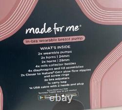 Tommee Tippee Made For Me Double In-bra Breast Pump