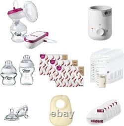 Tommee Tippee Made for Me Electric Breast Pump complete breastfeeding kit new