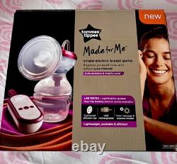 Tommee Tippee Made for Me Single Electric Breast Pump With New Breast Pads