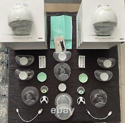 Two Elvie 8848958 Electric Breast Pump 2 Pieces