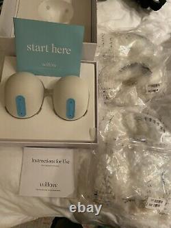 WILLOW All-In-One In-Bra Wearable Breast Pump 2.0 3 Extra Bags Of Refil Bags