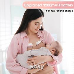 Wearable Breast Pump Electric, 2023 Advanced 12 Levels & 3 Modes Leak-Proof