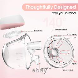 Wearable Breast Pump Electric, 2023 Advanced 12 Levels & 3 Modes Leak-Proof