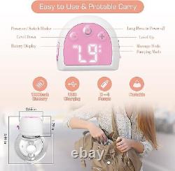 Wearable Breast Pump, Plainless Electric Hands Free Breast Pump, 2 Modes & 9 Lev