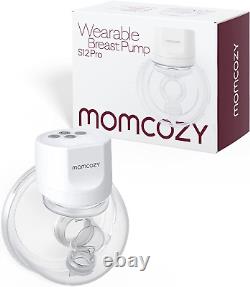 Wearable Breast Pump S12 Pro, Double Hands-Free Pump with Comfortable Double-Sea