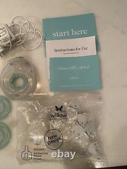 Willow 2.0 Wearable Breast Pump with Milk Containers, Bags, Flanges