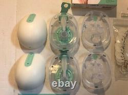 Willow Pump 3.0 Wearable Double Electric Breast Pump White 27mm