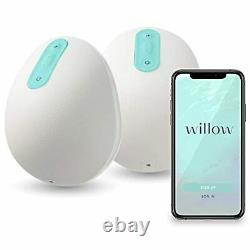 Willow Wearable Electric Breast Pump Quiet Hands-Free Portable in-Bra Double